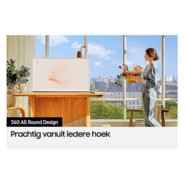 Samsung The Serif QLED 4K (2024) 65inch Cloud White