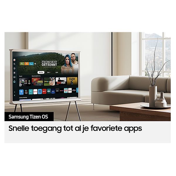 Samsung The Serif QLED 4K (2024) 55Inch Cloud White