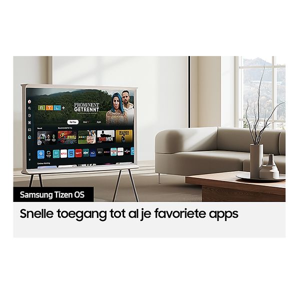 Samsung The Serif QLED 4K (2024) 50inch Cloud White