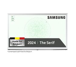 The Serif QLED 4K (2024) 43inch Cloud White Samsung