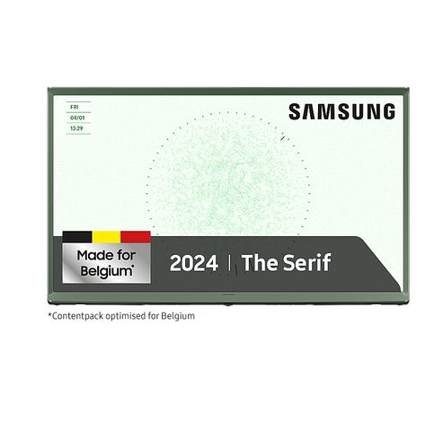 The Serif QLED 4K (2024) 55Inch Ivy Green  Samsung