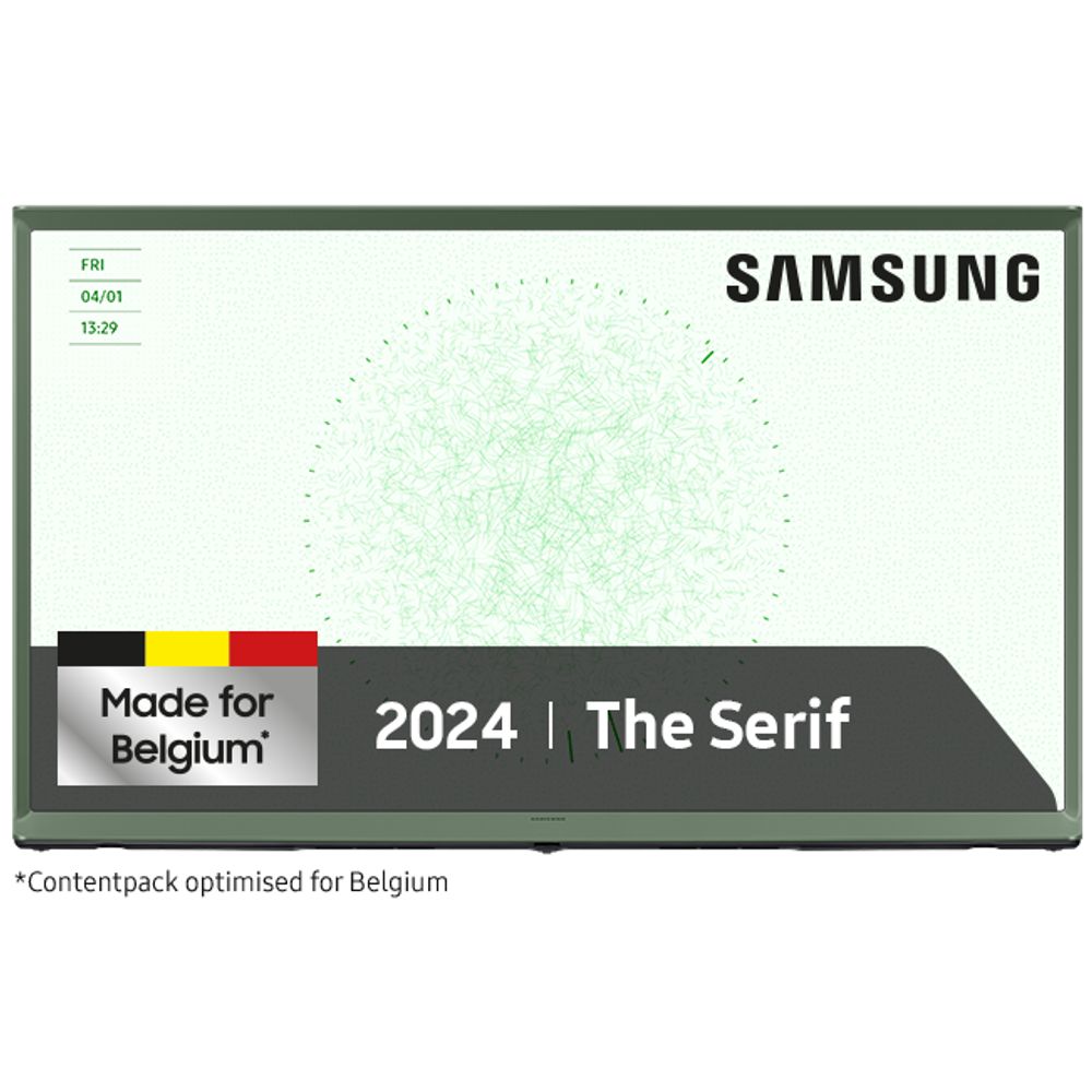 Samsung Televisie The Serif Ivy Green QLED 4K (2024)