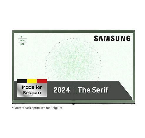 The Serif QLED 4K (2024) 43inch Ivy Green  Samsung