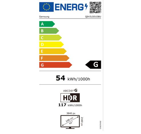 The Serif QLED 4K (2024) 43inch Ivy Green  Samsung