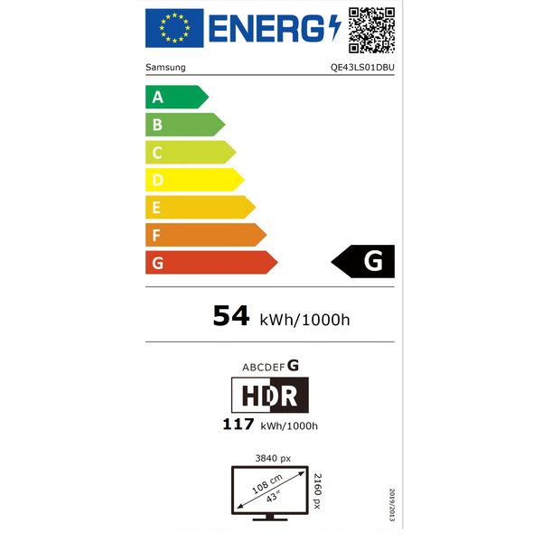 Samsung The Serif QLED 4K (2024) 43inch Ivy Green