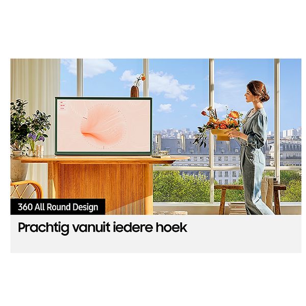 Samsung The Serif QLED 4K (2024) 43inch Ivy Green