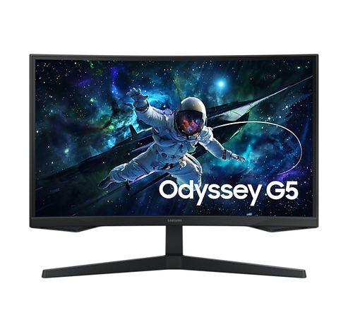 27 Inch Odyssey G5 G55C QHD 165Hz Curved Gaming Monitor  Samsung