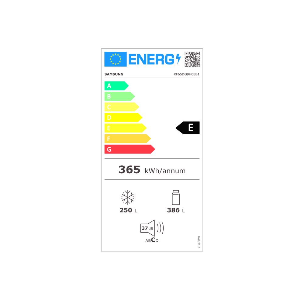 Samsung Koelkast vrijstaand 636L French Door Koelkast AI Family Hub™? RF65DG9H0EB1EF