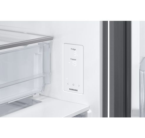 538L Extra Brede Koel-vriescombinatie RB53DG706AS9EF AI Energy Mode Mat inox  Samsung