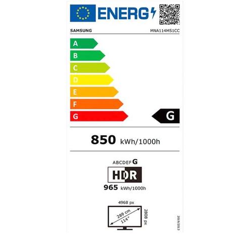 114inch Micro LED 4K (2023)  Samsung