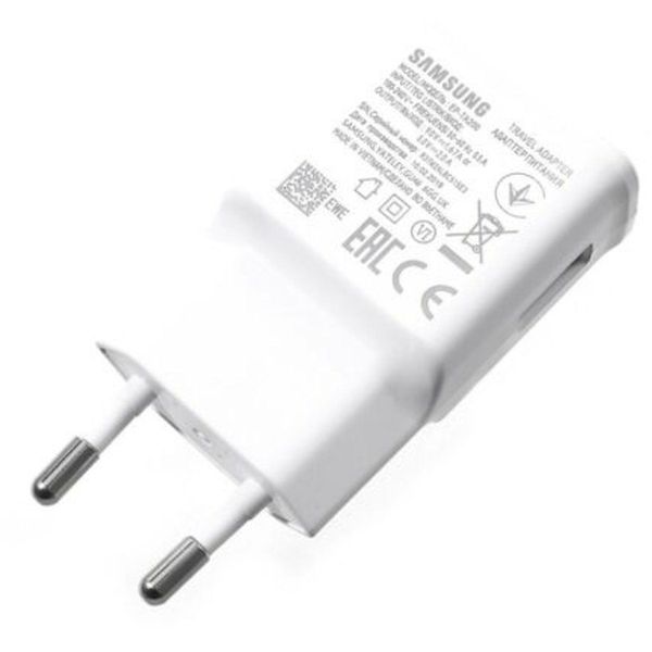 Samsung 15W Travel Adapter - Fast Charge USB-A Adapter - Universeel - Wit 