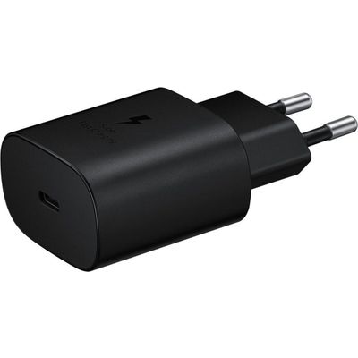 USB-C Adapter (zonder Kabel)- 25W - Zwart  Samsung