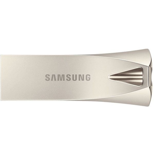 Samsung BAR Plus - USB stick - USB 3.1 - USB A - 256 GB - Zilver