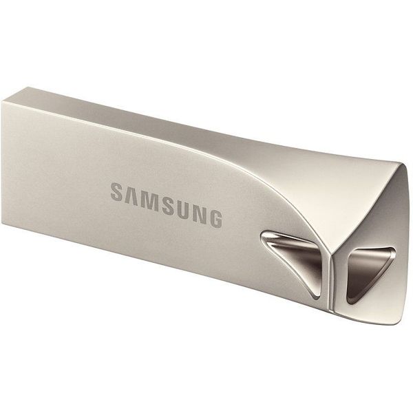 Samsung BAR Plus - USB stick - USB 3.1 - USB A - 256 GB - Zilver