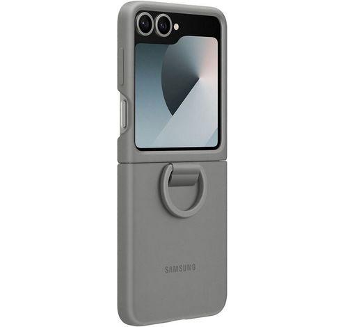 Galaxy Z Flip6 Silicone Case Gray  Samsung