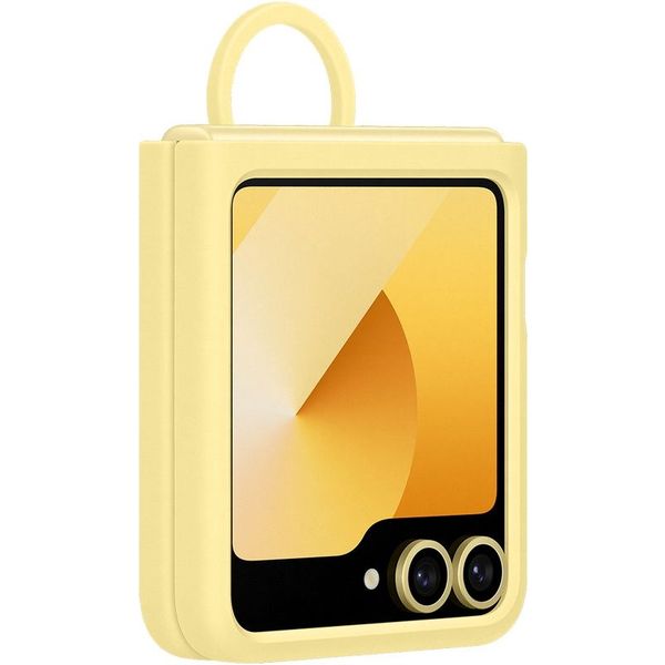 Samsung Galaxy Z Flip6 Silicone Case Yellow