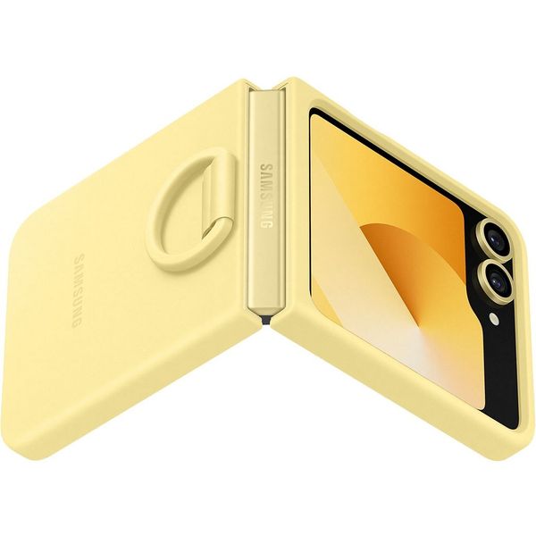 Samsung Galaxy Z Flip6 Silicone Case Yellow