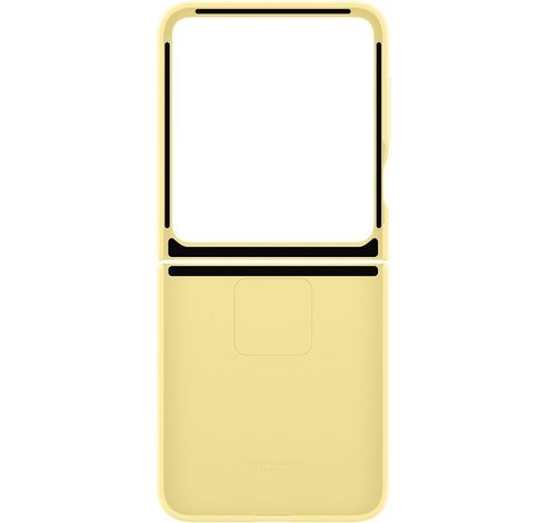 Galaxy Z Flip6 Silicone Case Yellow  Samsung