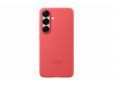 Galaxy S25 Silicone Case Red