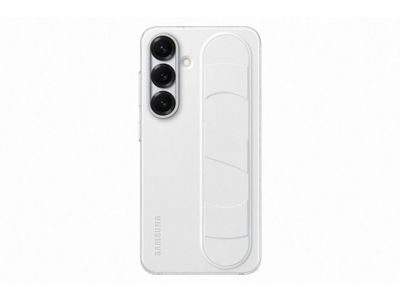Galaxy S25 Standing Grip Case White
