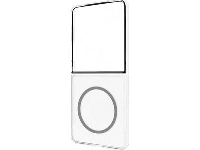 Galaxy Z Flip7 Clear Magnet Case Transparant