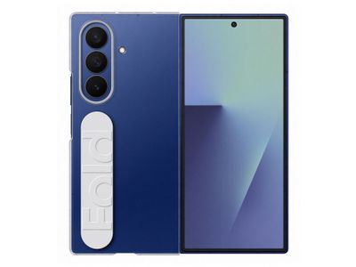 Galaxy Z Fold7 Clear Grip Case Transparant