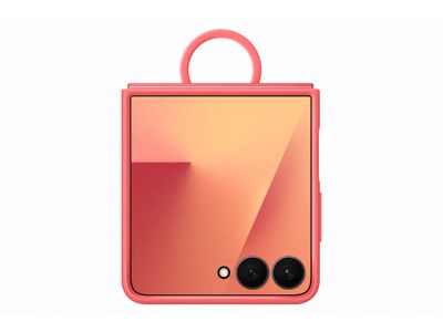 Galaxy Z Flip7 Ring Case (Silicone) Red