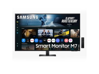 43 Inch Smart Monitor M7 M70F (Black) 4K Samsung Vision AI