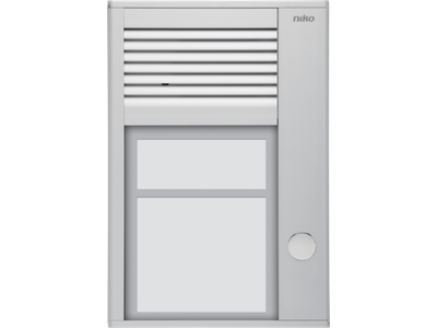 Opbouwbuitenpost 16 mm met 1 bel