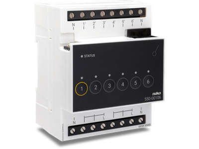 Schakelmodule voor Niko Home Control (6x)
