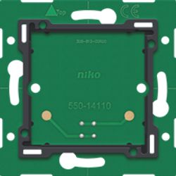 Niko Enkelvoudige muurprint met connector voor Niko Home Control 