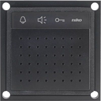 Module audio pour poste extérieur modulaire  Niko