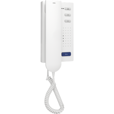 Compacte deurtelefoon voor opbouw, white 