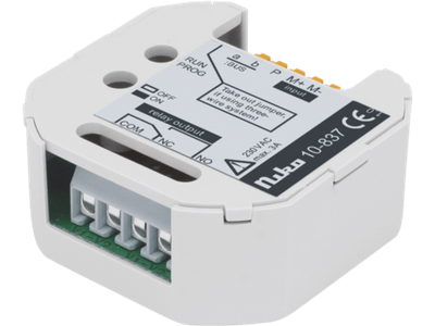 Niko Toegangscontrole - extern potentiaalvrij relais, voor inbouw in een inbouwdoos