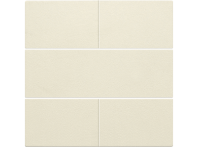 Afwerkingsset voor 4-voudige potentiaalvrije drukknop 24 V, cream