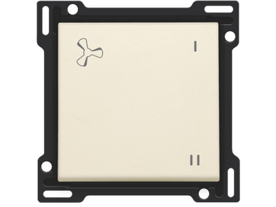 Afwerkingsset voor mechanisch gecontroleerde ventilatiebediening, cream