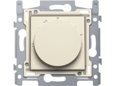 Timer regelbaar tot 15 min., sokkel, schroefklemmen en afwerkingsset cream