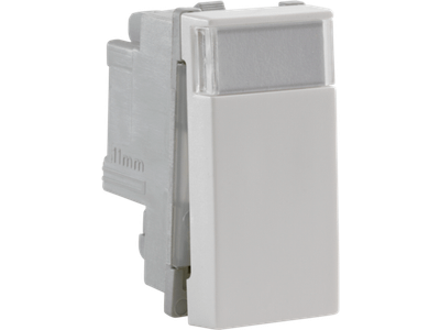 Drukknop no/ng met naamplaatje - 22,5x45