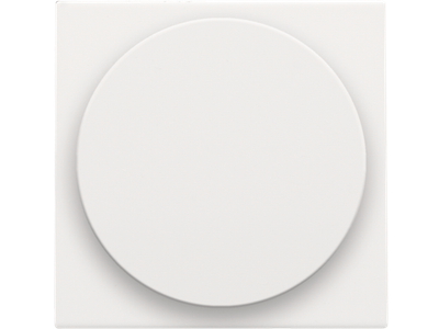 Afwerkingsset voor draaiknopdimmer of extensie, incl. draaiknop, white