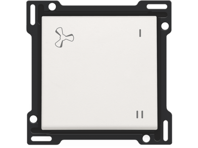 Afwerkingsset voor mechanisch gecontroleerde ventilatiebediening, white