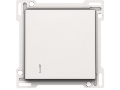 Afwerkingsset voor hotelkaartschakelaar, white