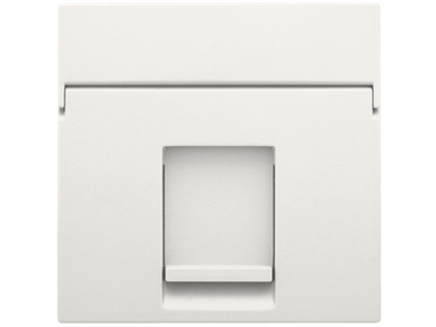 Centraalplaat data 1x RJ, white