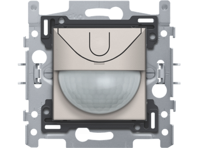 Bewegingsmelder 180° met Nikobus-interface-actor, 8 m, light grey
