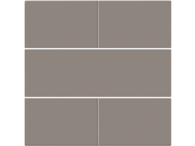 Afwerkingsset voor 4-voudige potentiaalvrije drukknop 24 V, greige