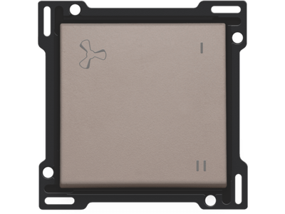 Afwerkingsset voor mechanisch gecontroleerde ventilatiebediening, greige