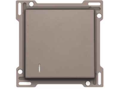 Afwerkingsset voor hotelkaartschakelaar, greige