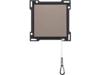 Afwerkingsset voor trekdrukknop, greige