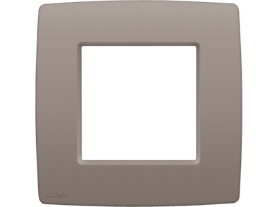 Enkelvoudige afdekplaat Niko Original greige