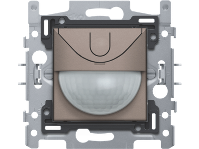 Bewegingsmelder 180° met Nikobus-interface-actor, 8 m, greige