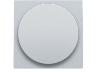 Afwerkingsset voor draaiknopdimmer of extensie, incl. draaiknop, sterling